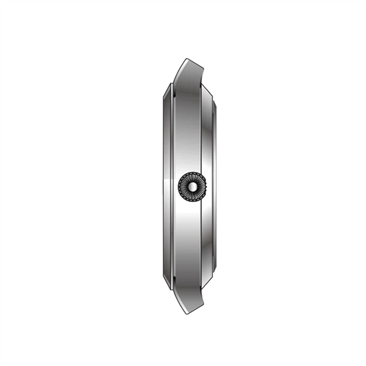 High Quality Stainless Steel Black Quartz Mechanical Watch