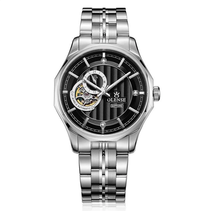 Brand Men's Automatic Mechanical Watches Mechanical Watch Stainless Steel High-end Watches Men